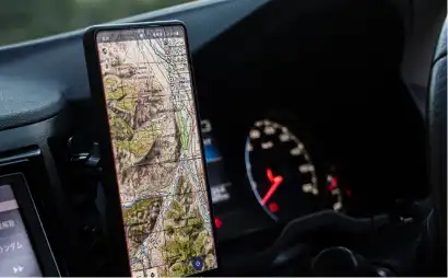 Ouvrez votre trajet sur votre GPS